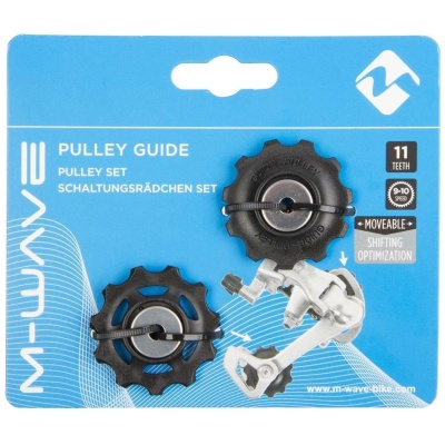 фото - Ролики задней опрокидыватели M-Wave Pulley Guide 11T, 9-10 шв. (C-UN-T-0048)