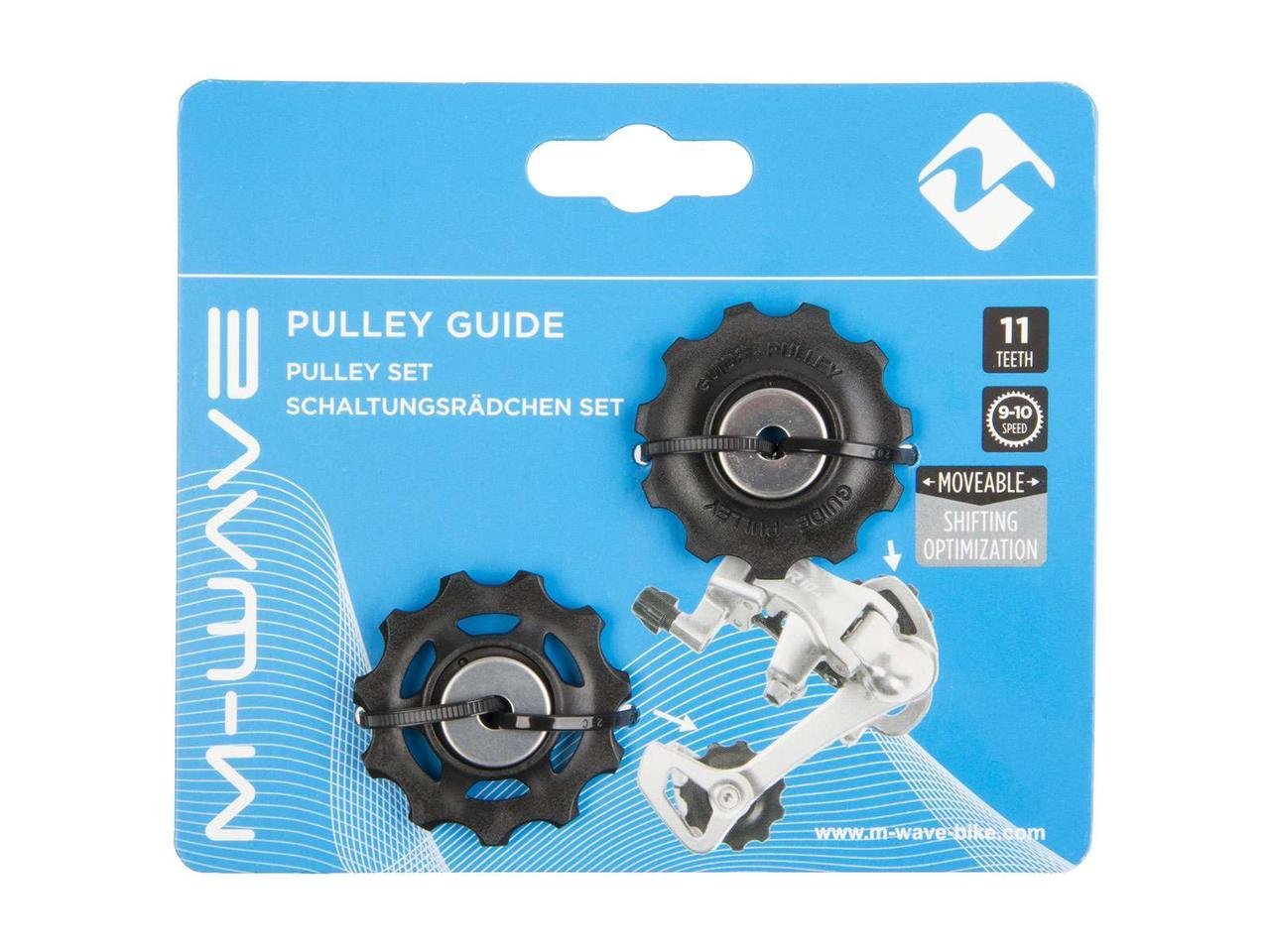 Фото Ролики задньої перекидачі M-Wave Pulley Guide 11T, 9-10 шв. (C-UN-T-0048)