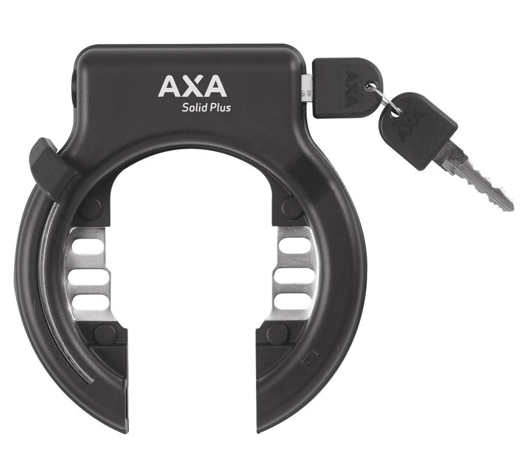 Замок Axa Lock Solid нарамний, чорний (26879)