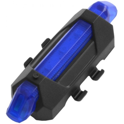 фото - Фара задня DC-918/AQY-093, акумулятор. Li-ion, micro USB, синій (DC-918-blue)