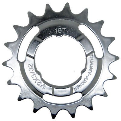 Зірка Sturmey Archer 3/32" 18 зубів, сірий (21562)