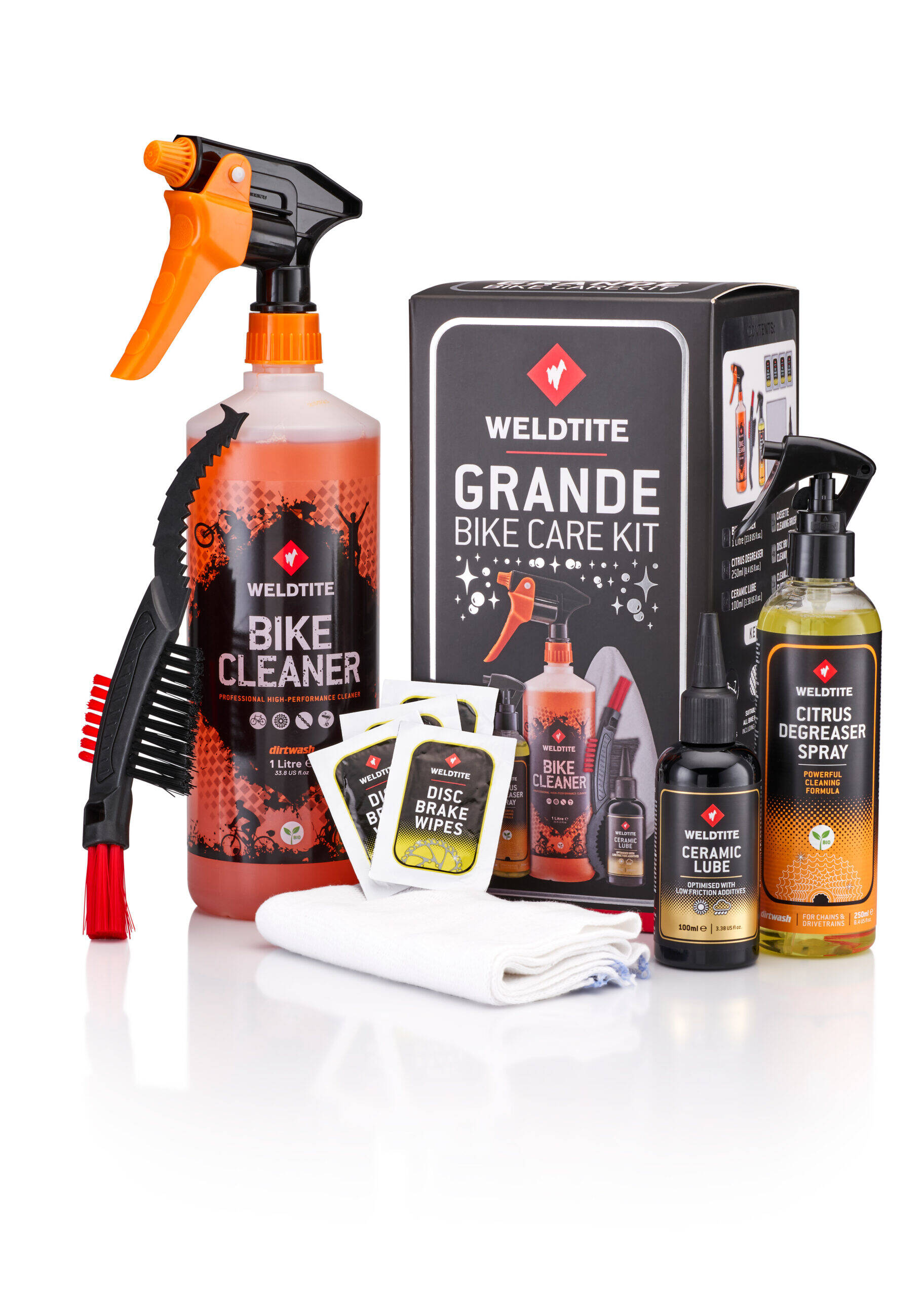 Набор Weldtite 03106 Grande Bike Care Kit для ухода за велосипедом