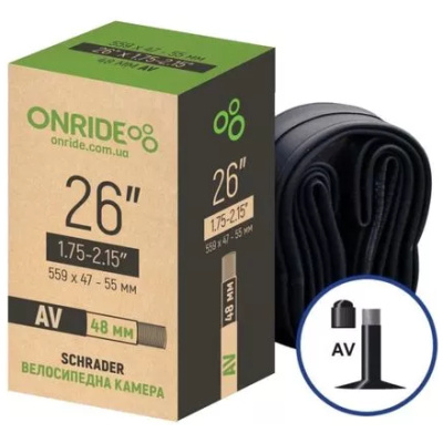 фото - Камера ONRIDE Classic 26"x1.75-2.15" AV 48