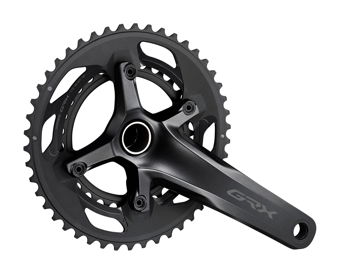Фото Шатуны Shimano FC-RX600-11-2 GRX (11Х2), 170 мм , 46Х30, без каретки, интегрированная ось (ОЕМ)