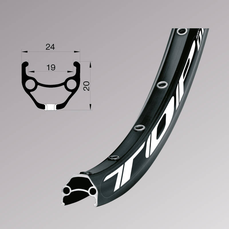 Обід Remerx TOP DISC RX 3019, 27,5'', 584x19, 32 відп., AV, піст., чорн. анод.