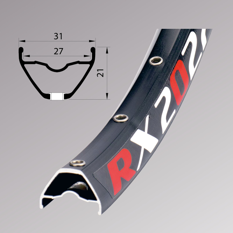 Фото Обод Remerx RX 2027, 29», 622×27, 32 отв., FV, пост., черн. анод., E-Bike