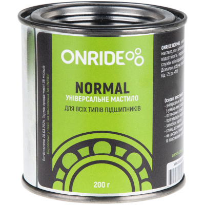 фото - Смазка густая для подшипников ONRIDE NORMAL Серия Brown густая 200 г (мет. банка)