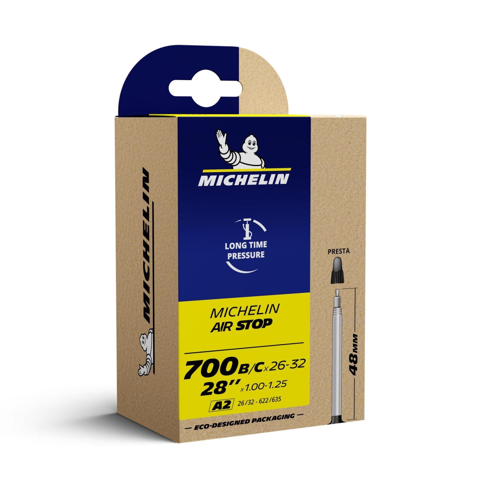 Фото Камера Michelin A2 700×26/32C Presta 48мм (DEM117)