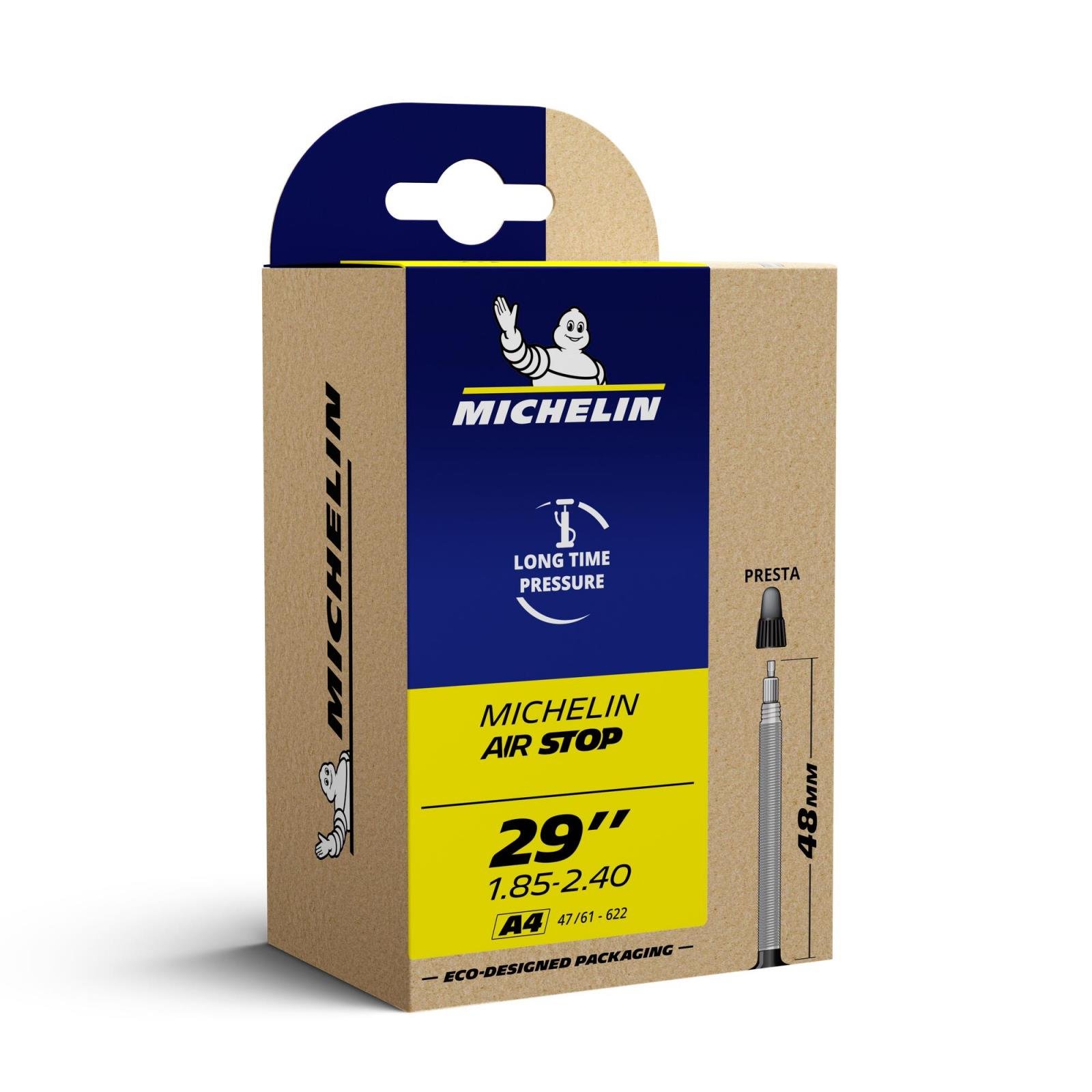 Фото Камера Michelin A4 29×1,85/2,40 Presta 48мм (DEM141)