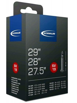 фото - Камера Schwalbe 27,5" x 2,0/ 29" x 2,40 SV Presta 40мм (DES006)
