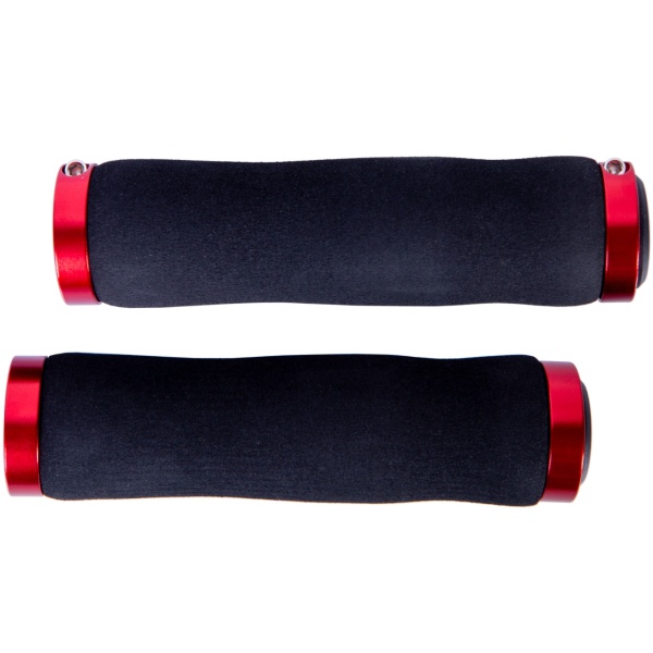 gri-347-ruchki-rulya-130mm-chernyii-s-krasnyim-zamkom-bc-gr6496-neoprenovyie