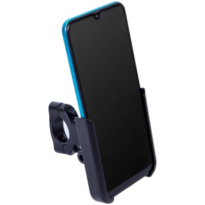 фото - Тримач для смартфона з кріпленням на кермо/винос 3,5-6,5″ алюм. BC-B763 чорний