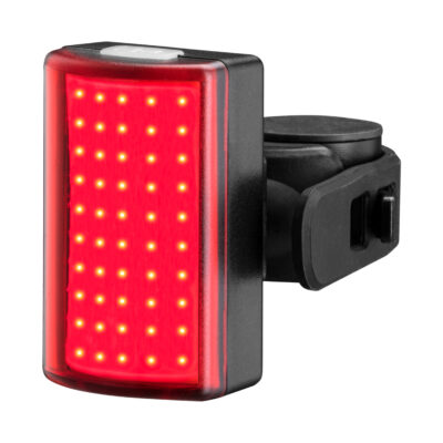 фото - Мигалка задняя Green Cycle Square dots, COB LED, 100 Люмен; 8 режимов