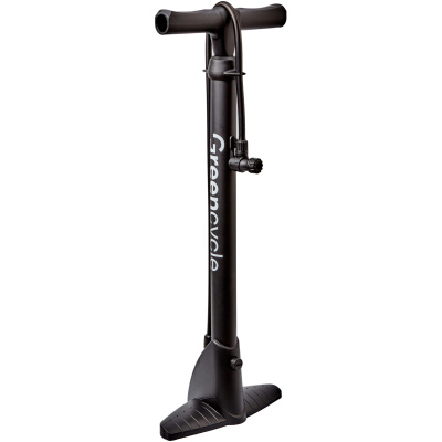 фото - Насос напольный Green Cycle GPF-043 пластиковый корпус, без манометра, presta+schrader, 160psi