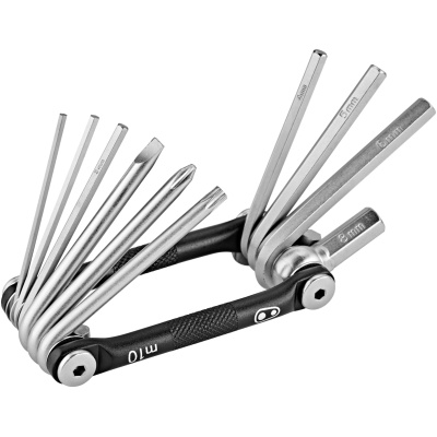 фото - Мультитул Crankbrothers M10,  2/2.5/3/4/5/6/8мм, T25, Phillips #2, flat #2, черный