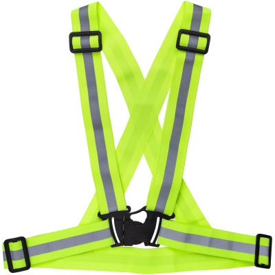 фото - Світловідбивний жилет ONRIDE Lit on OEM (ширина лямок: 40 мм; ширина світлов.смужки: 15 мм)