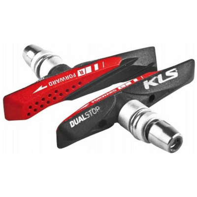 фото - Колодки тормозные KLS Dualstop V-02 для V-Brake пара OEM