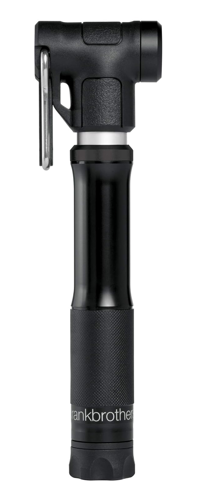 Мінінасос Crankbrothers STERLING S, алюмінієвий, smart head, 100 psi/7 bar, чорний