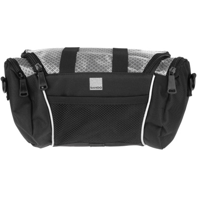 фото - Сумка на кермо Sahoo 11494-D чорний/сірий Сумка на кермо Sahoo 11494-D