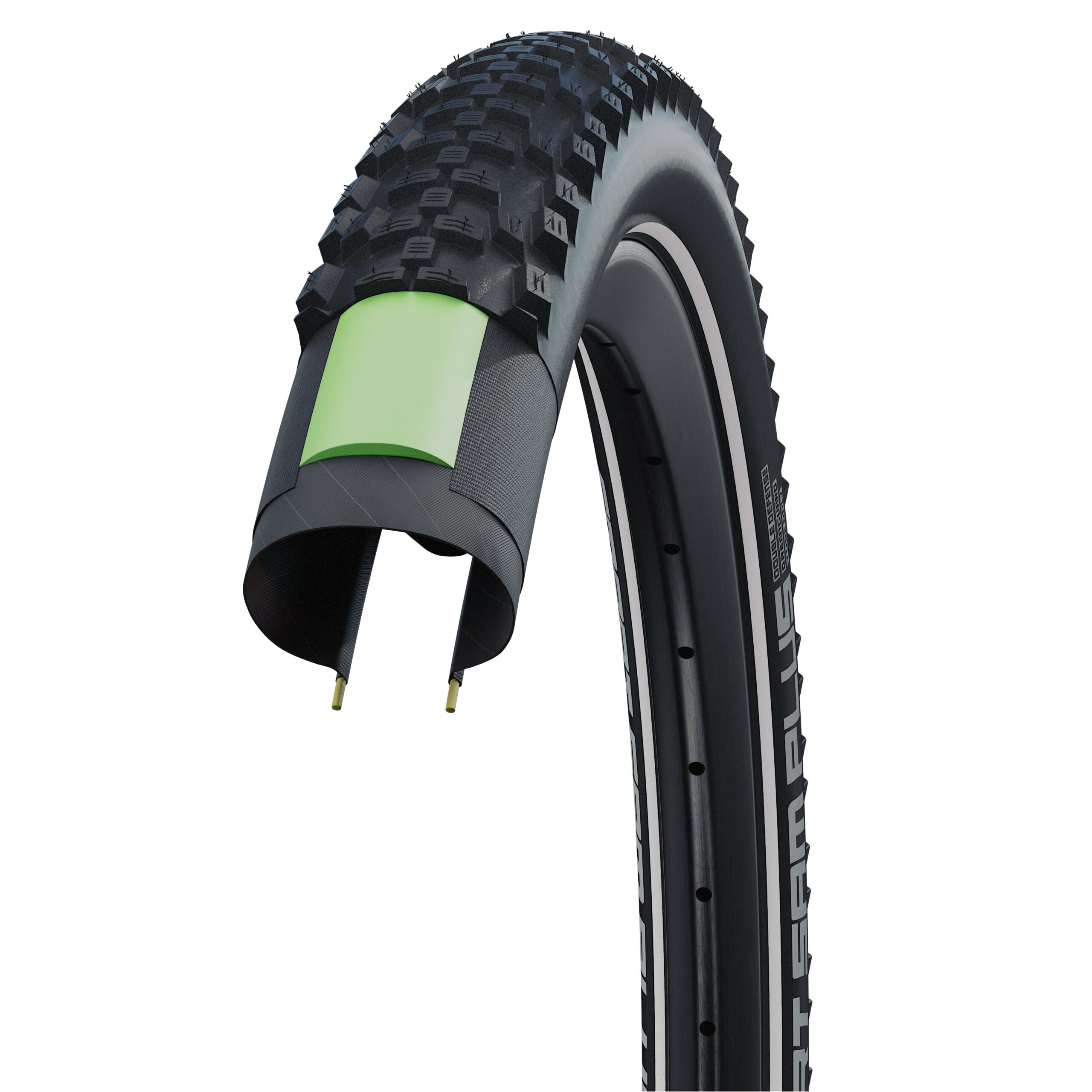 Фото Покрышка 29×2.35 (60-622) Schwalbe SMART SAM PLUS Perf, DD, GreenGuard B/B-SK+RT HS624 ADDIX 67EPI 35B