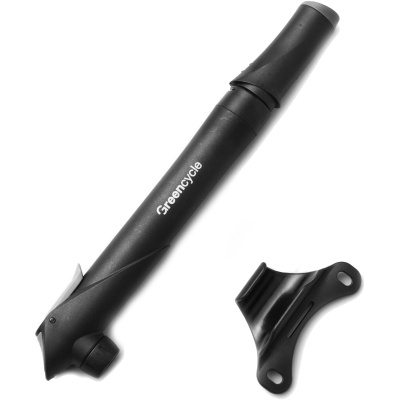 фото - Мининасос Green Cycle GPM-047L, пластиковый без манометра, presta+schreder, 80psi