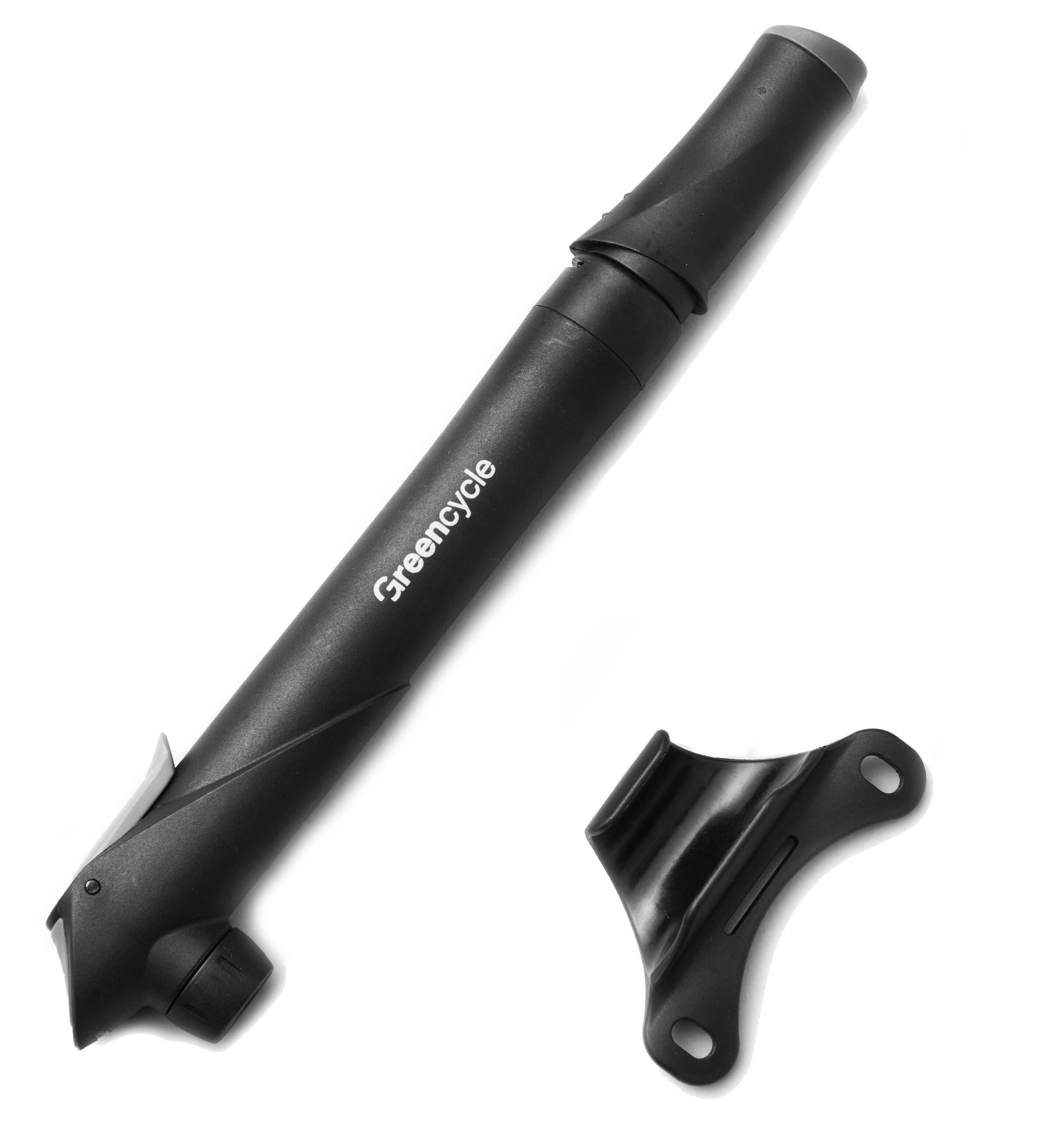 Мінінасос Green Cycle GPM-047L, пластиковий без манометра, presta+schreder, 80psi