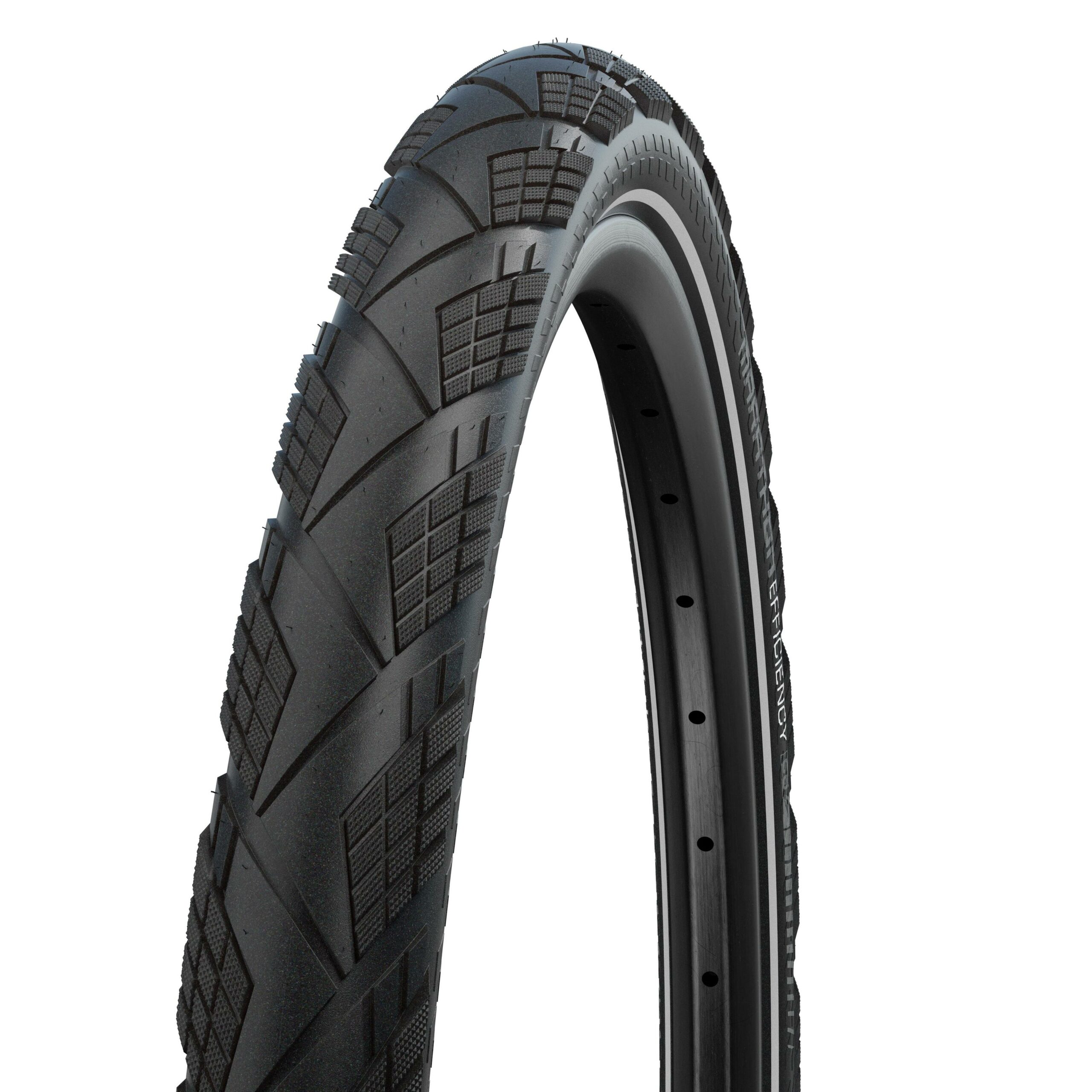 Фото Покришка 28×2.15 (55-622) Schwalbe MARATHON EFFICIENCY Evo, Super Race, V-Guard, F B/B-SK+RT HS617 ADDIX Race 67EPI 38B