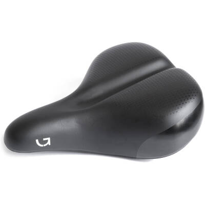 фото - Седло Green Cycle Comfort 227, стальные рейлы, черное
