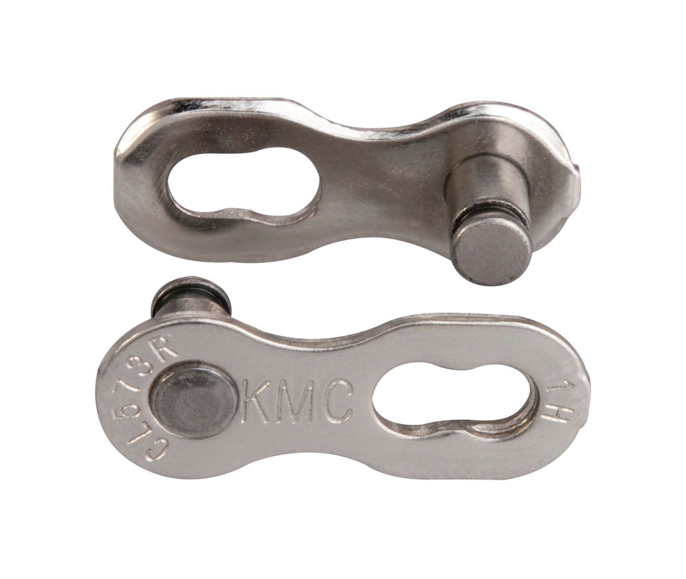 Звено цепи KMC CL573R-NP для цепей KMC / Shimano / Sram, 7/8 ск, 2шт, silver