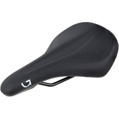 фото - Седло Green Cycle Comfort Foam 162, стальные рейлы, черное