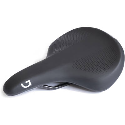 фото - Седло Green Cycle Comfort Foam 190, стальные рейлы, черное