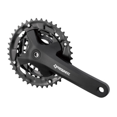 фото - Шатуни PROWHEEL MPE-901, під квадрат, 170мм, 22-30-40Т, чорний