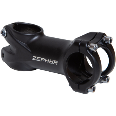 фото - Вынос руля AL безрезьбовой 1-1/8″ д.руля31,8мм длина:80мм черный (м) JIASHIHE JSH-306 logo Zephyr