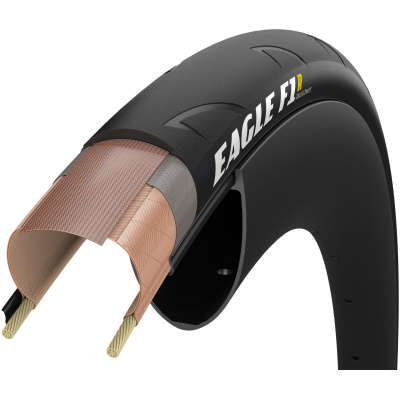 фото - Покришка 700×32 (32-622) GoodYear Eagle F1 R Tubeless Complete Folding Black, 120tpi