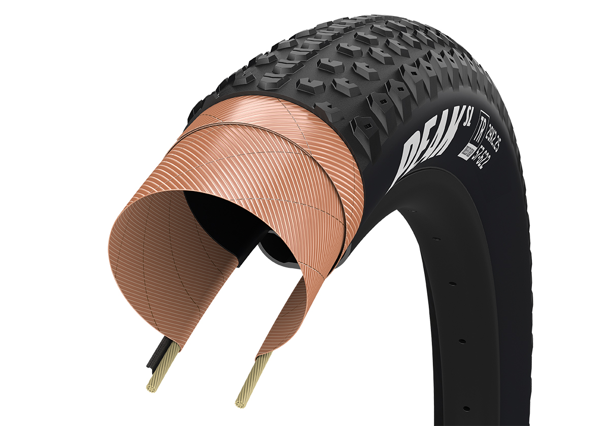 Фото Покрышка 29×2.25 (57-622) GoodYear Peak SL Tubeless Ready Folding Black, 60tpi