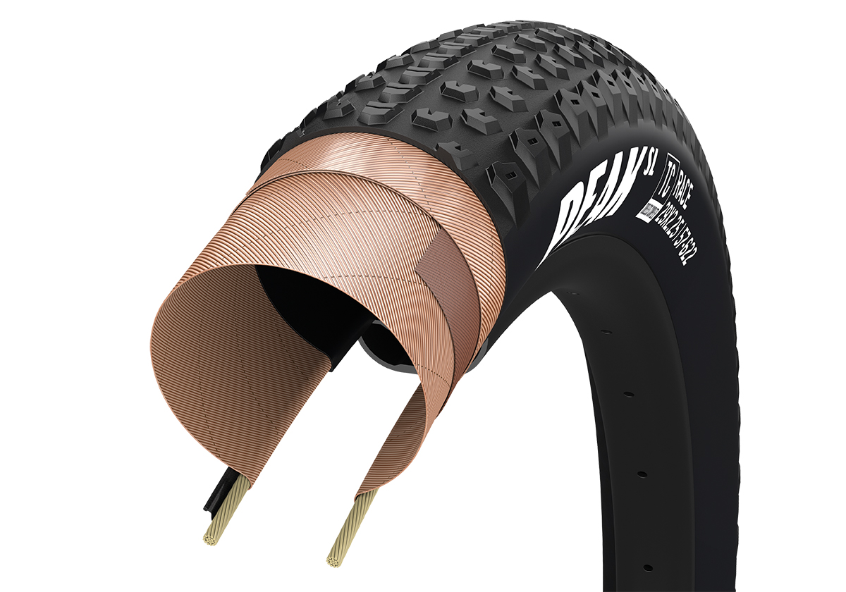 Фото Покрышка 29×2.4 (61-622) GoodYear Peak SL Race Tubeless Complete Folding Black, 120tpi
