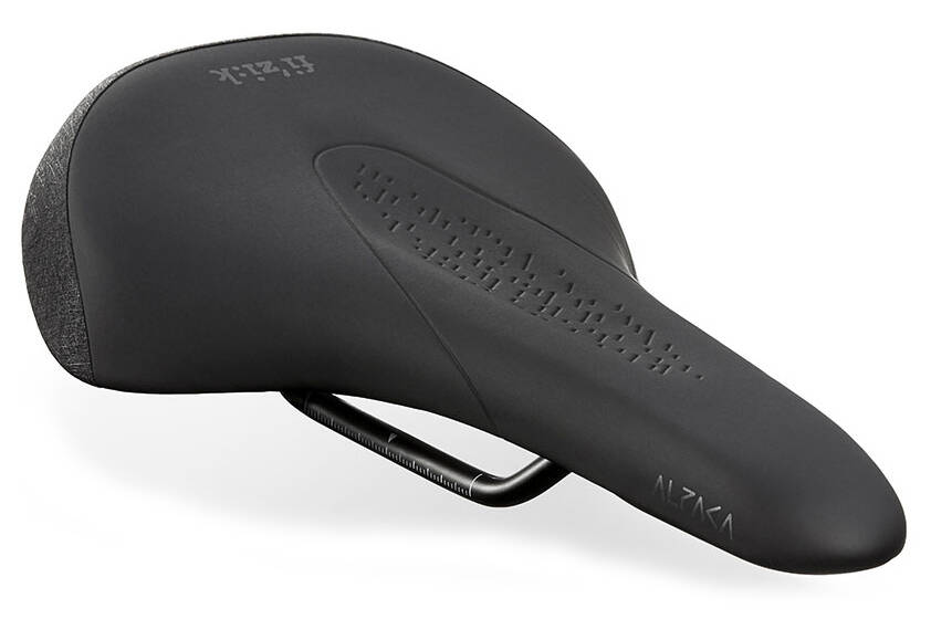Седло Fizik Terra Alpaca X5 + carriage kit - 145mm, All-mountain, Enduro, 372гр, black