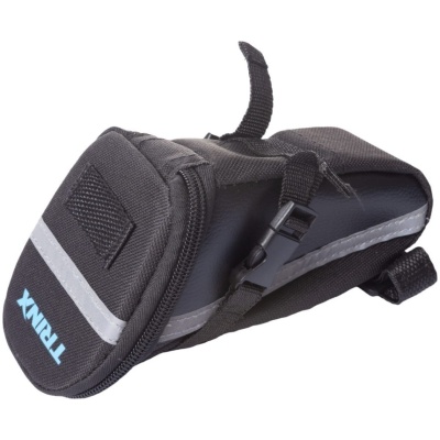 фото - Сумка підсідельна Trinx TB34 чорно-сіра