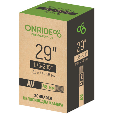 фото - Камера ONRIDE 29"x1.75-2.15" AV 48 (упаковка 48 шт)