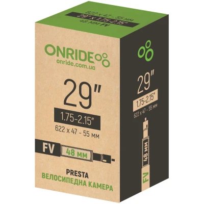 фото - Камера ONRIDE 29"x1.75-2.15" FV 48 (упаковка 48 шт)