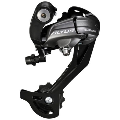 фото - Перемикач задн. 9 скор. під болт чорний SHIMANO Altus RD-M370 SGS