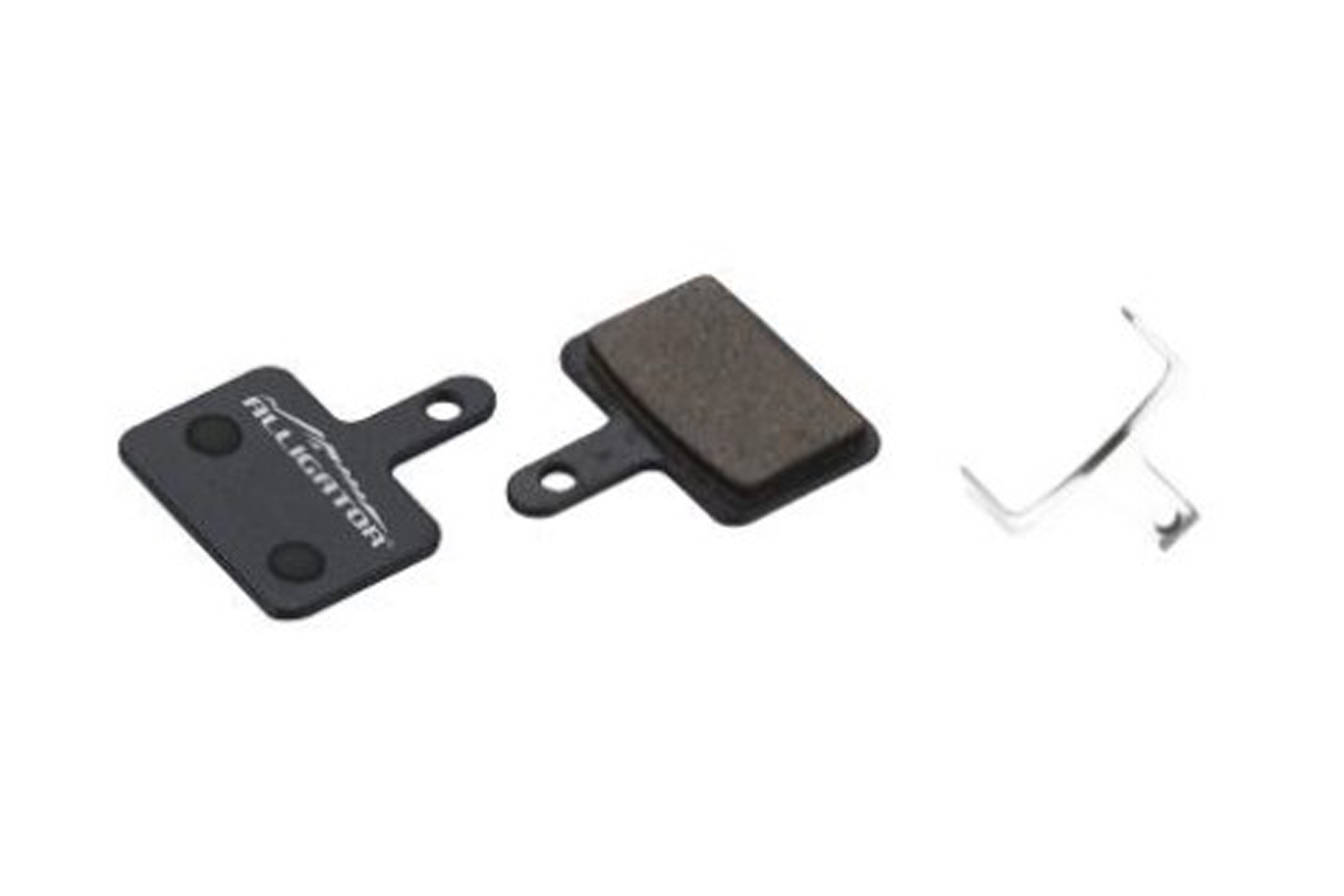 Тормозные колодки Alligator для Shimano MT200/M475/M525 органика, ОЕМ уп. 1 пара ОЕМ