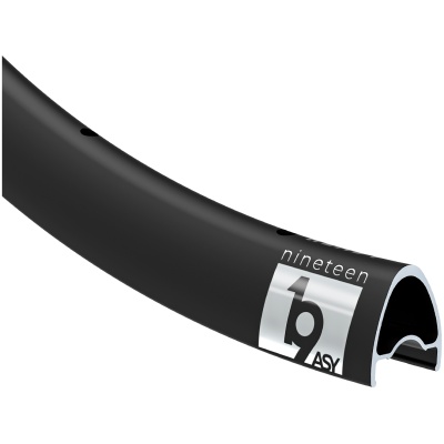 фото - Обод BlackJack READY 19 ASY Light 28″, 622×19, 28 отв., FV, асимметричный, черный анодированный, бескамерный
