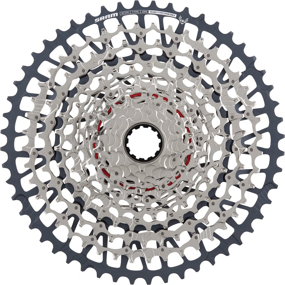 Касета 12-к. 10-52 Sram GX Eagle XS-1275 T-Type, срібл. (ОЕМ)