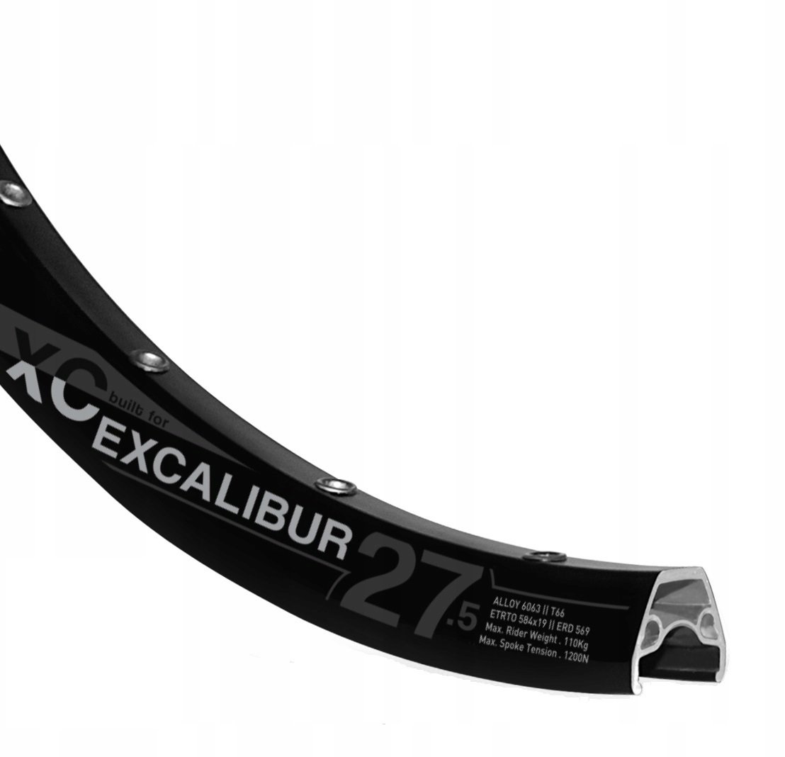 Фото Обод Rodi Excalibur XC 27.5" X 19мм. 32 спиц