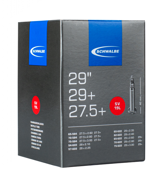 Фото Камера 29+/27,5+ (54/75×584/622) IB 40мм Schwalbe SV19L