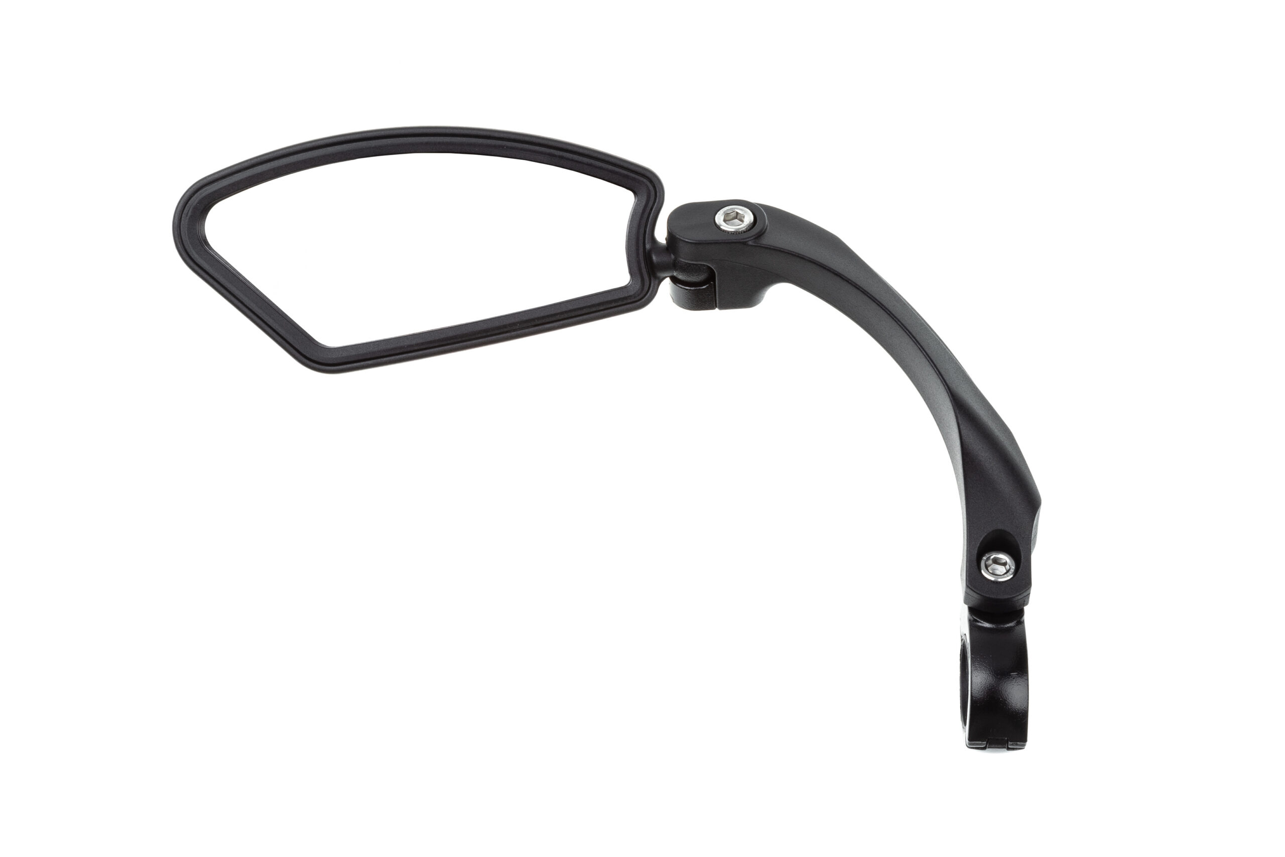 Зеркало ONRIDE Eye из нержавеющей стали на руль левое 11х4,5 см