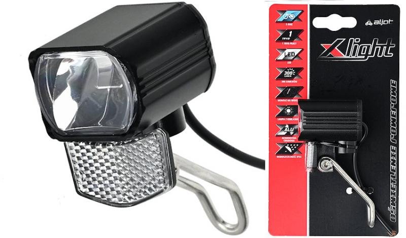 Фара передня X-Light E-bike XC-297E 1 LED, 300Lm (A-O-B-P-0504)