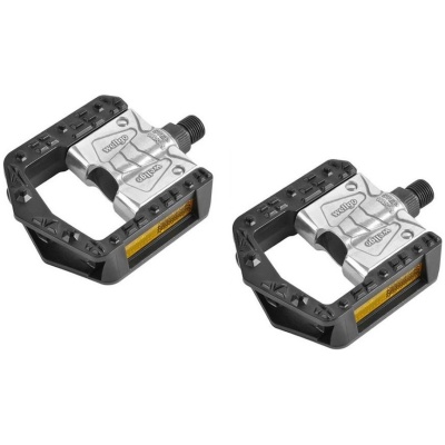 фото - Педали Wellgo F268 складные, 9/16″ черный/серебристый (PED268)