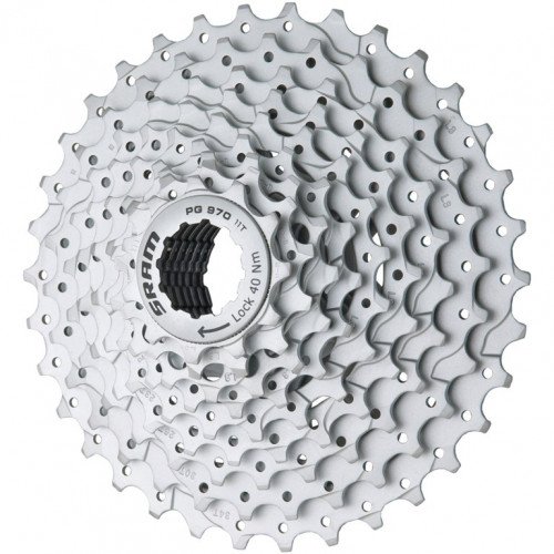 Касета SRAM PG-970 11-34, 9ск, сірий (34655)